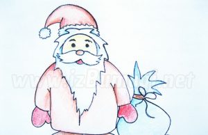 Adım adım Noel Baba nasıl çizilir