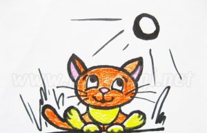 Рисуем котенка карандашом