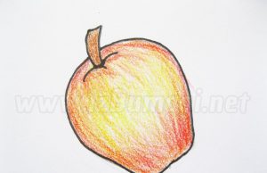 Как да нарисуваме ябълка