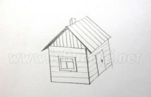 Как нарисовать домик