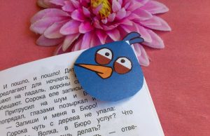 AngryBirds corner bookmark