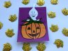 Lavoretti di Halloween - applique di zucche e fantasmi
