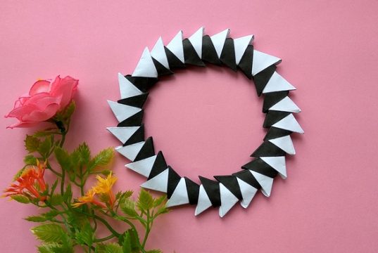 وحدات أوريغامي معيارية - خاتم