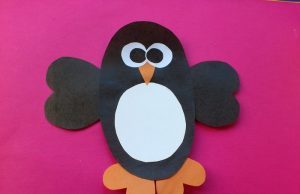 زخرفة ورق البطريق للأطفال