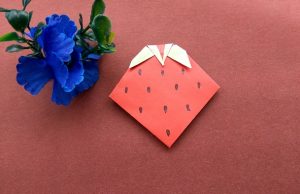 Оригами ягода