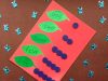 Applique for children - learning numbers in English