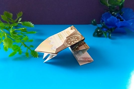 Manigami Jumping Frog - Майсторски клас