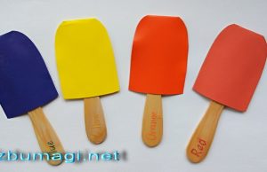 Rzemiosło rozwojowe do nauki kolorów w języku angielskim