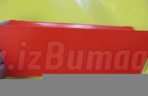 Piękna kartka "motyl" wykonana z papieru i kartonu