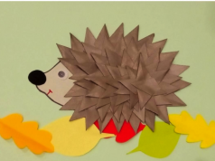 Origami-Papier-Igel: Schritt-für-Schritt-Meisterkurs des Autors
