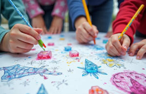 Рисование льдом: как использовать замороженную краску для создания необычных эффектов