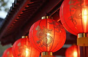 Lentera kertas Tiongkok dengan pola tradisional: sejarah, simbolisme, dan kelas master Lentera kertas merah tradisional Tiongkok dengan pola naga emas