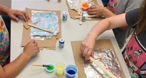 ✨ Foil engraving: the magical world of metal stamping for children Foil engraving process