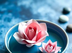 🌸 Оригами-цветы из бумаги: Роза и Лотос всего за 10 минут! Роза и Лотос в технике оригами