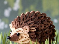🦔 Ёжик в технике квиллинг: создание объёмного шедевра из бумажных лент Очаровательный бумажный ёжик в технике квиллинг