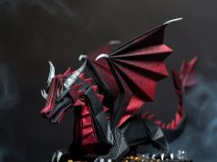 🐉 Origami drak: Vytvoření epického modelu pro opravdové fanoušky fantasy Závěrečná práce: realistický drak origami ve fantasy kompozici s detailním zdobením.